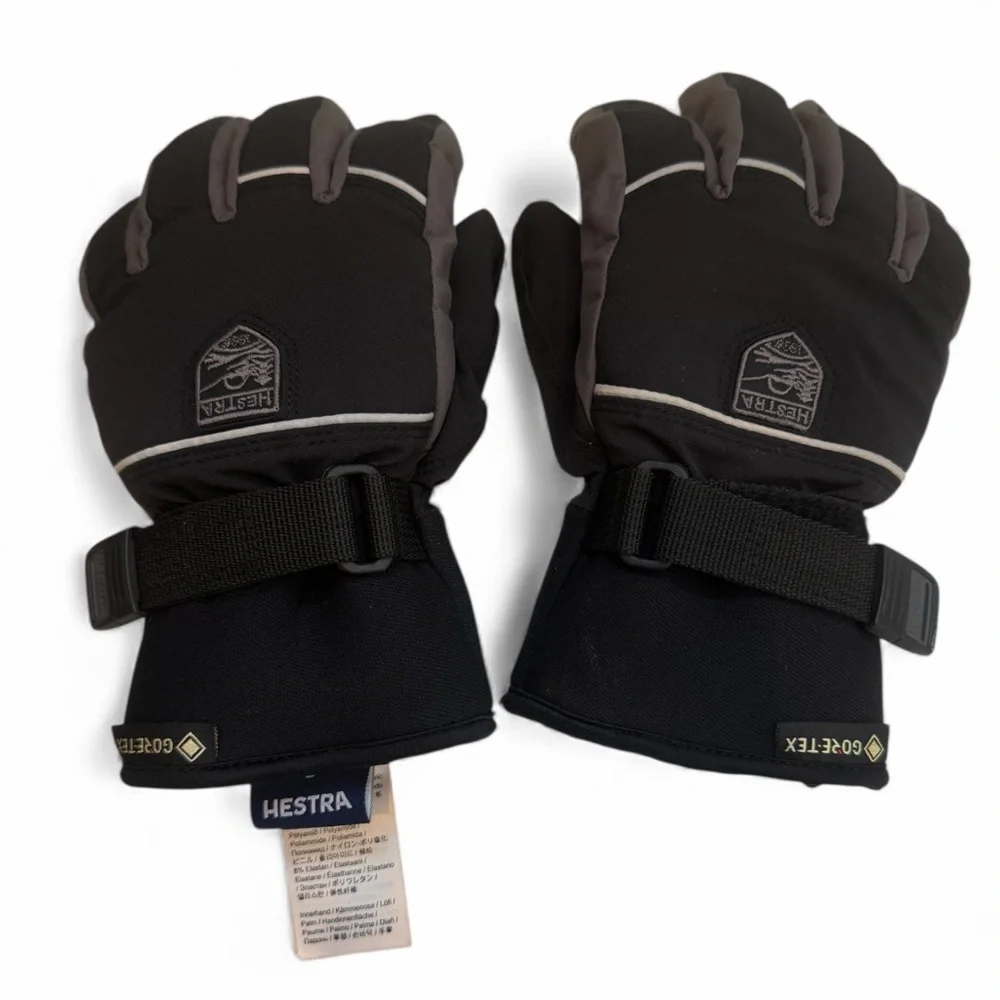 GORE-TEX Black Kids Mittens
